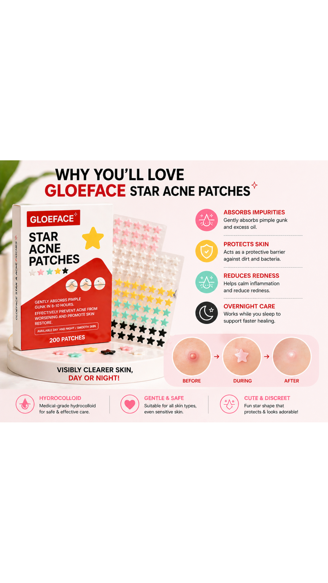 Acne Star Patches